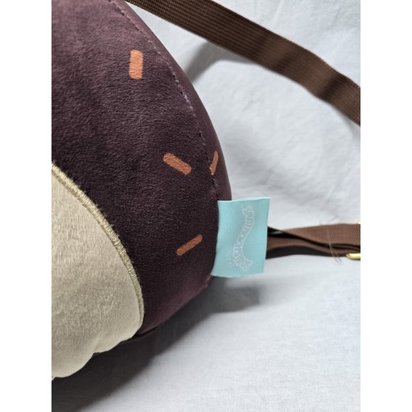 Squishmallows Hans Hedgehog Unisex 10" Plush Mini Backpack, Brown - Picture 3 of 11